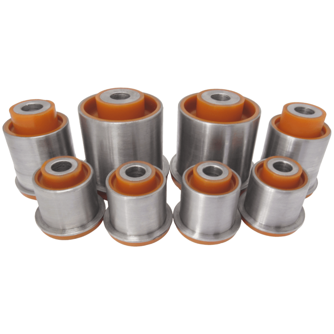 Polyurethane front suspension kit Land Rover Discovery 2004-2009: LRAB007, LR056964, RBX500301, RBX500443, RBX500431, lrab-011, LR023715, LR025159, LR025986, LR051586, LR055291, RBX500291, RBX500531, LR073366, LRAB006, LR051585, RBX500311 wholesale from PolyPro.