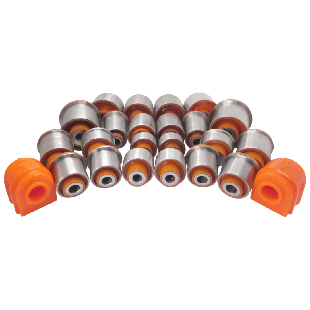 Polyurethane front and rear suspension kit Land Rover Discovery 2004-2009: LRAB007, LR056964, RBX500301, RBX500443, RBX500431, lrab-011, LR023715, LR025159, LR025986, LR051586, LR055291, RBX500291, RBX500531, LR073366, LRAB006, LR051585, RBX500311, LRAB005Z, RGD500190, RGD500083, LR019117, LRAB003Z, RLH500020, LR045824, LR045825, RHF500100, RHF500031, LRAB004Z, RBK500012, LR032644, RBK000040, RBK000041, RBK000042, RBK500014, RBK500220, LRAB012, LR054831, RGX500111, RGX500110, LRAB002, LR051621, RGG500043, LR010523, LR010525, RGX500300, RGX500131, LRAB001, RGX500121, LRAB013, RGX500102, RGX500211, LR051611, LR049163, RGX500101, RGX500290, LR064022, RGX500100, LRSB-DIIIR, LR015336, RGX500060 wholesale from PolyPro.