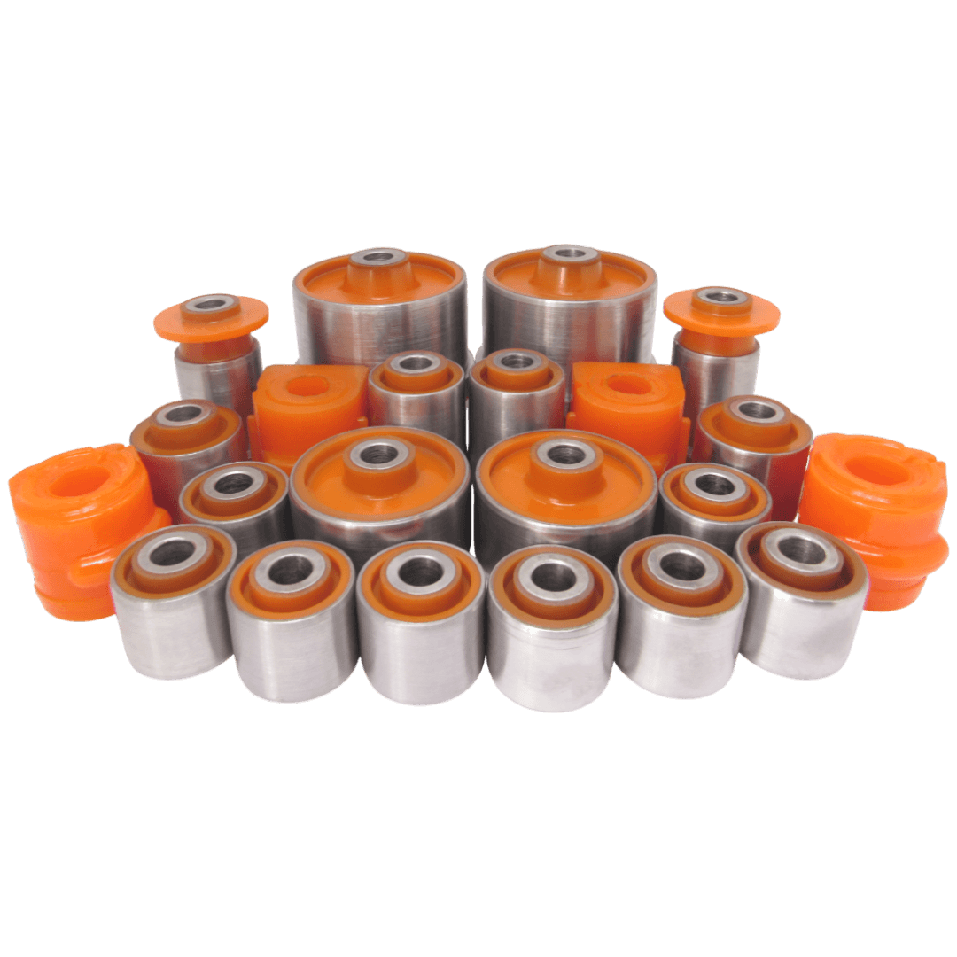 Polyurethane front and rear suspension kit Ford Mondeo 2000-2007: 1118695, 1116602, 1307891, 1321998, FSBMGEF, C2S39661S1, JBU479, FDABGES, 1522082, 1522131, 1201384, C2S46697, C2S46699, 1149802, 1203923, 1311416, 1149803, 1203924, 1311417, 1 522 081, 1 522 130, 1 201 383, 1 909 998, FDABGEB, FDAB-014, FDAB014, 1023635, 1202267, 1202268, 1 202 267, 1 202 268, 6829051, C2S49746, C2S49748, 1 762 747, 1S71-5A968-BH, 1S71-5A969-BH, C2S20029, C2S20027, C2S14739, C2S14740, FDAB015, 1202267, 1202268, C2S49746, C2S49748, 1072453, FDAB-015, 1 202 267, 1 202 268, 1 072 453, 1 762 748, FDAB-010, FDAB010, 1072453, 1122566, 1214290, C2S24713, C2S3257, 1S71-5K652-BC, 1S71-5K652-CA, 6 769 035, 6 829 046, 1 117 858, 1S715K652BB, 93BB-5K653-AB, 1S71-5K743-CA, 1 041 683, 1 093 772, 6 710 264, 6 829 058, 1 325 326, 1S71-5500-AC, 6 784 590, 6 829 045, 1 116 608, 1S71-5500-AA, 1 220 005, 93BB-5500-AC, 93BB-5500-AD, 93BB-5500-AE, 7 043 630, 2S71-5K743-BA, 1X43-5K653-AA, 6 875 579, 6 829 064, 6 748 372, FDAB-008, 68065 659AC, 1118921, 1117859, C2S50863, 4721 346AA, 68065 659AB, 04721346AA, 1118920, 1S71-5K652-AC, 1S71-5K652-AB, 1117857, 1S71-5K65-2A, 1S71-5K743-AC, 1S71-5K743-AB, 1502731, 1307323, 1300685, 2S714A037AB wholesale from PolyPro.