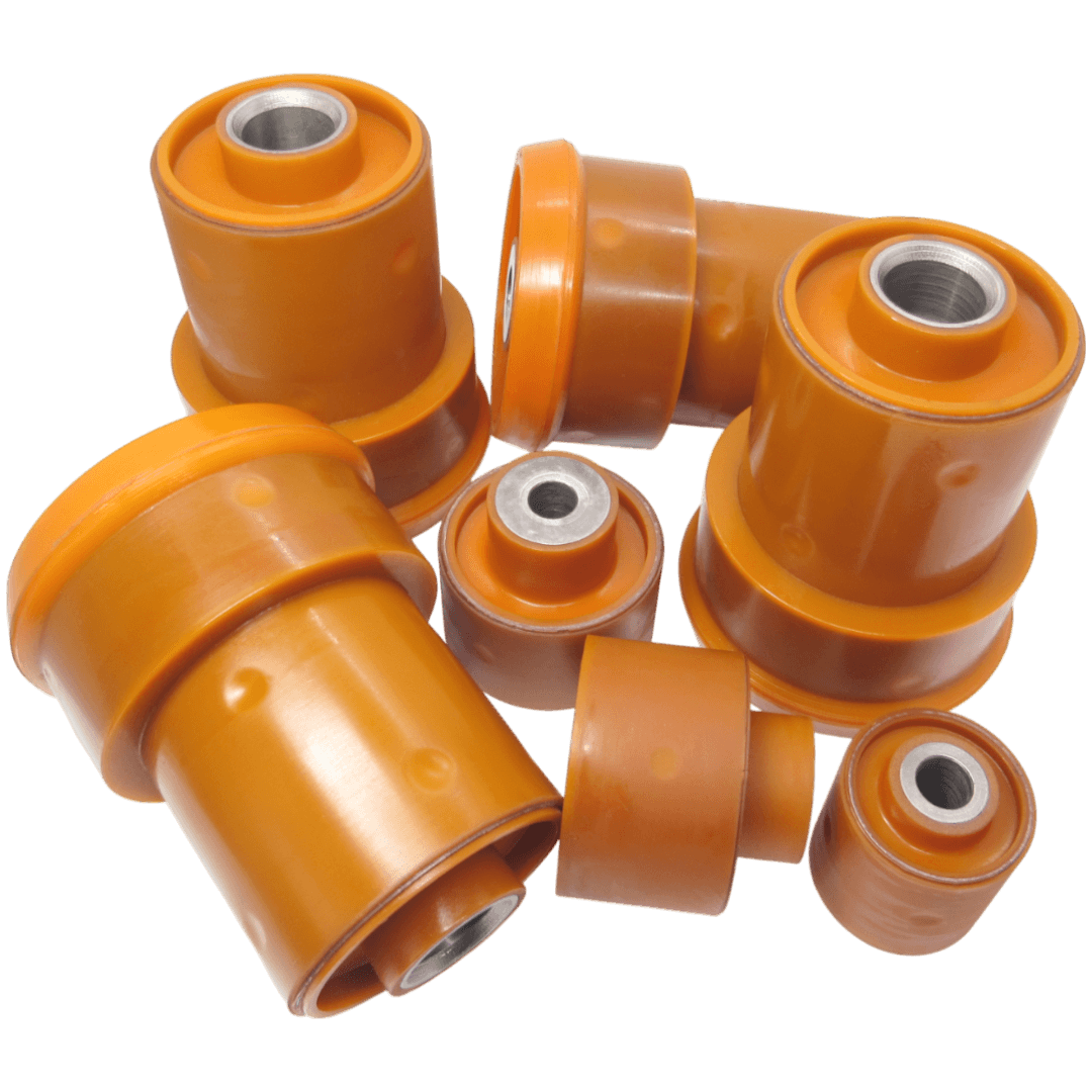 Polyurethane bushings rear subframe kit Bmw E39 1995-2003: 33311094036, 33 17 1 093 008, 33171093008, 020019, S2420019, 12629, 16985 02, 300 331 7100, 16985 01, 821727, C8730, F8-5887, 311305, 20 79 0024, 50140, BSK6615, 80004722, 33 17 1 090 389, 33171090389, 3003317101, TD1465W, 35389, 50310, 04SKV140 wholesale from PolyPro.