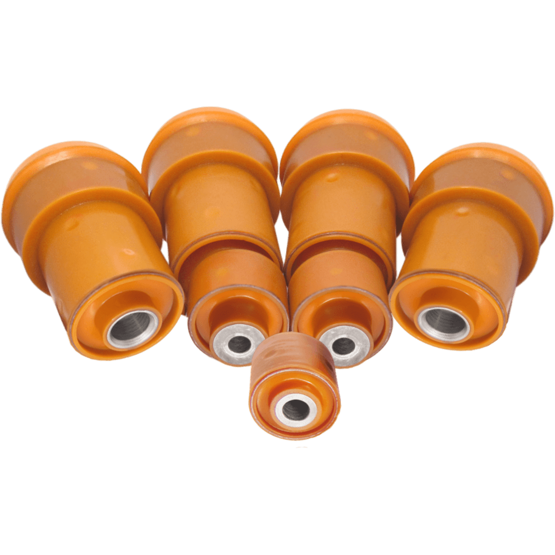 Polyurethane bushings rear subframe kit Bmw E39 1995-2003: 33311094036, 33 17 1 093 008, 33171093008, 020019, S2420019, 12629, 16985 02, 300 331 7100, 16985 01, 821727, C8730, F8-5887, 311305, 20 79 0024, 50140, BSK6615, 80004722, 33 17 1 090 389, 33171090389, 3003317101, TD1465W, 35389, 50310, 04SKV140 wholesale from PolyPro.