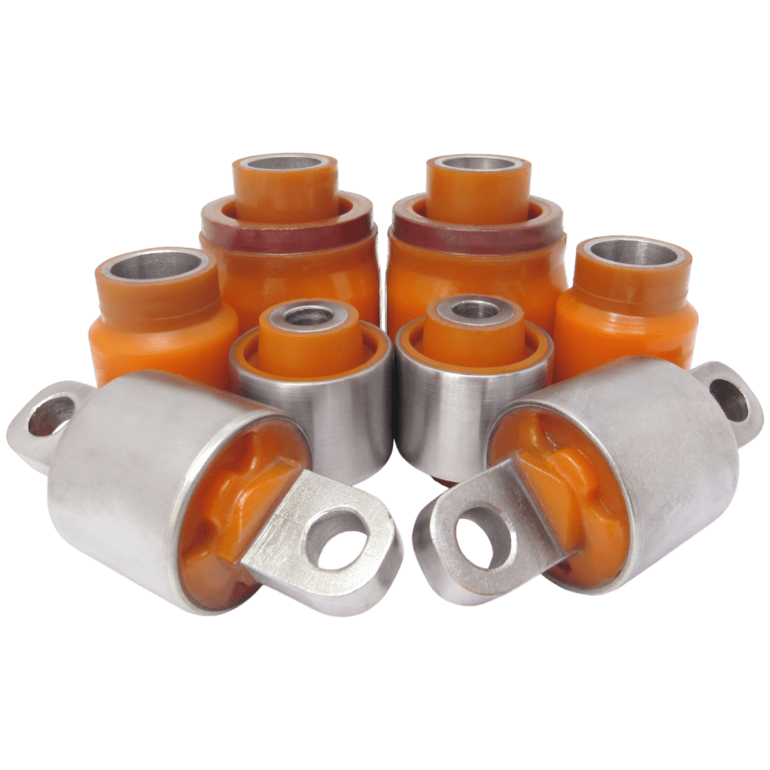 Polyurethane front suspension kit Mazda Xedos 9 1993-2000: T00134710, MZAB042, T00134D00B, T00134D00, MZAB044, T06034D00A, T001-28-D00B, T001-28-D00, T001-28-D00A, 0525-X9UP, T001-34-D00A, T0013442YB, MZAB045Z, T0013442YC, MZAB045RUB, T00134460A, T00134460B, T00134460C, MZAB043 wholesale from PolyPro.