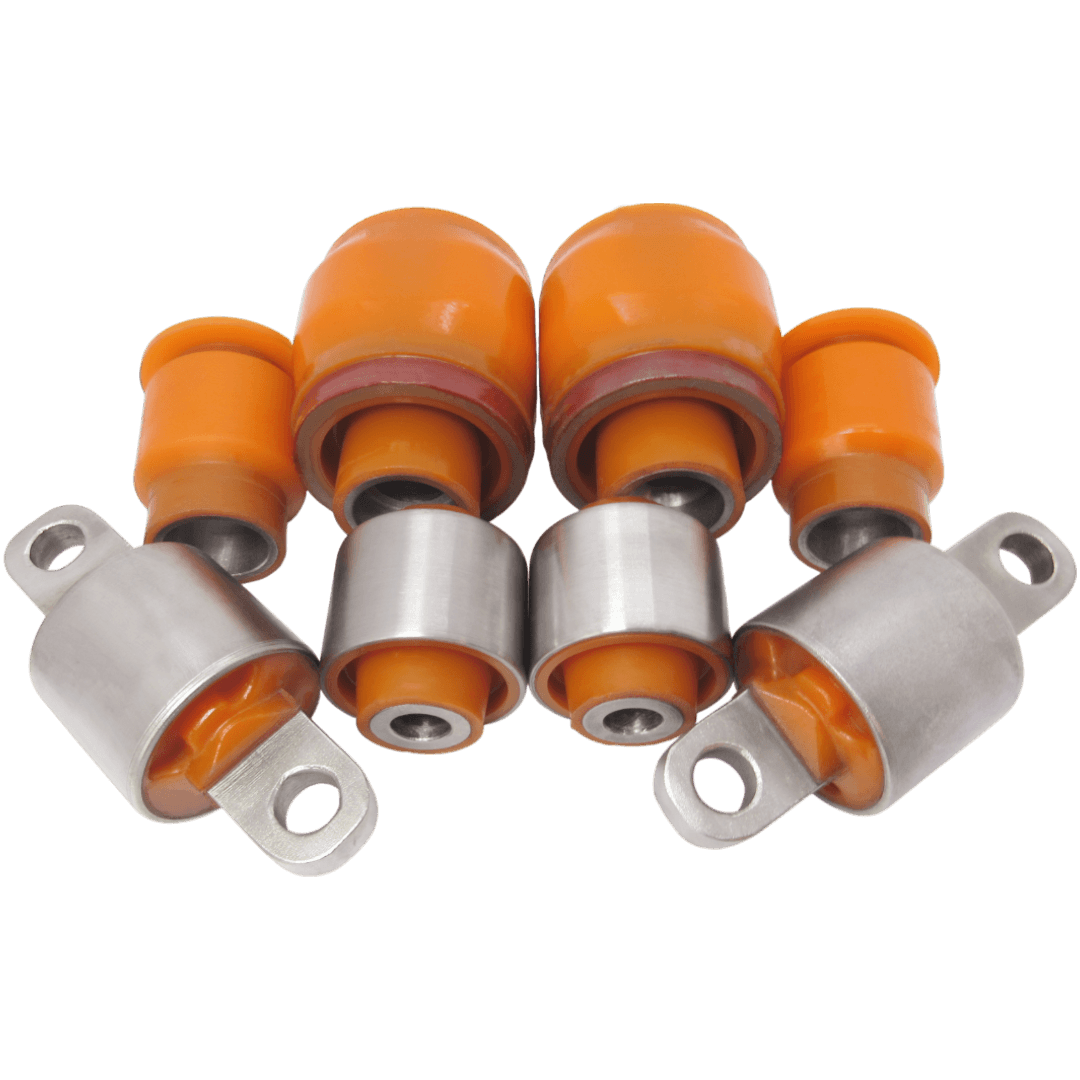 Polyurethane front suspension kit Mazda Xedos 9 1993-2000: T00134710, MZAB042, T00134D00B, T00134D00, MZAB044, T06034D00A, T001-28-D00B, T001-28-D00, T001-28-D00A, 0525-X9UP, T001-34-D00A, T0013442YB, MZAB045Z, T0013442YC, MZAB045RUB, T00134460A, T00134460B, T00134460C, MZAB043 wholesale from PolyPro.