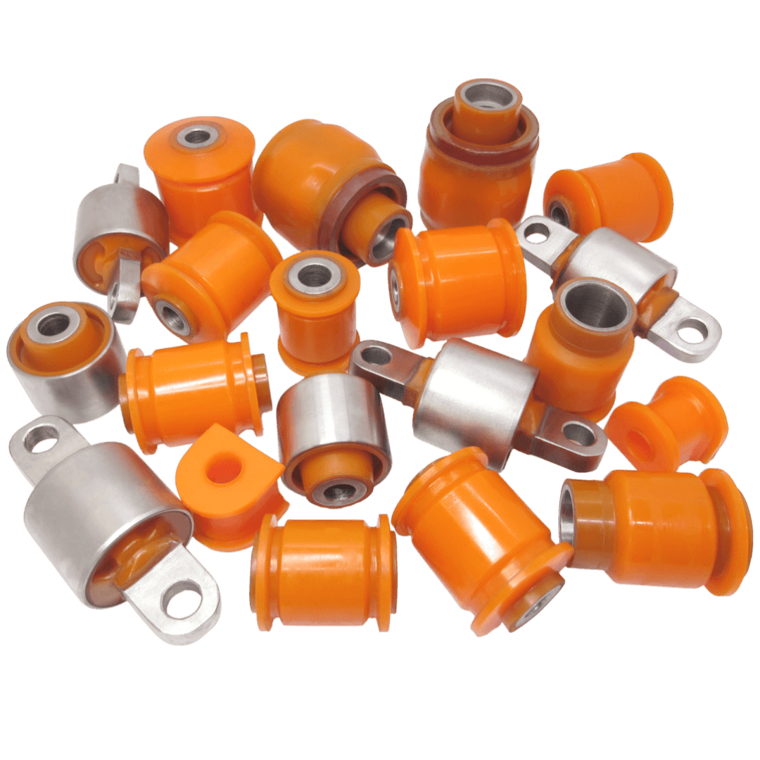 Polyurethane front and rear suspension kit Mazda Xedos 9 1993-2000: T00134710, MZAB042, T00134D00B, T00134D00, MZAB044, T06034D00A, T001-28-D00B, T001-28-D00, T001-28-D00A, 0525-X9UP, T001-34-D00A, T0013442YB, MZAB045Z, T0013442YC, MZAB045RUB, T00134460A, T00134460B, T00134460C, MZAB043, T00128200A, T00128200, TA01-28-200, TA01-28-200A: TA0128200A, T00128710, PSE10359, 00395356, MZAB047, T001-28-710, MZAB-047, T00128460, MZAB046, PSE10360, T001-28-460, MZAB-046, T001-28-460, T001-28-600, T001-28-600A, T00128156, T001-28-156A wholesale from PolyPro.