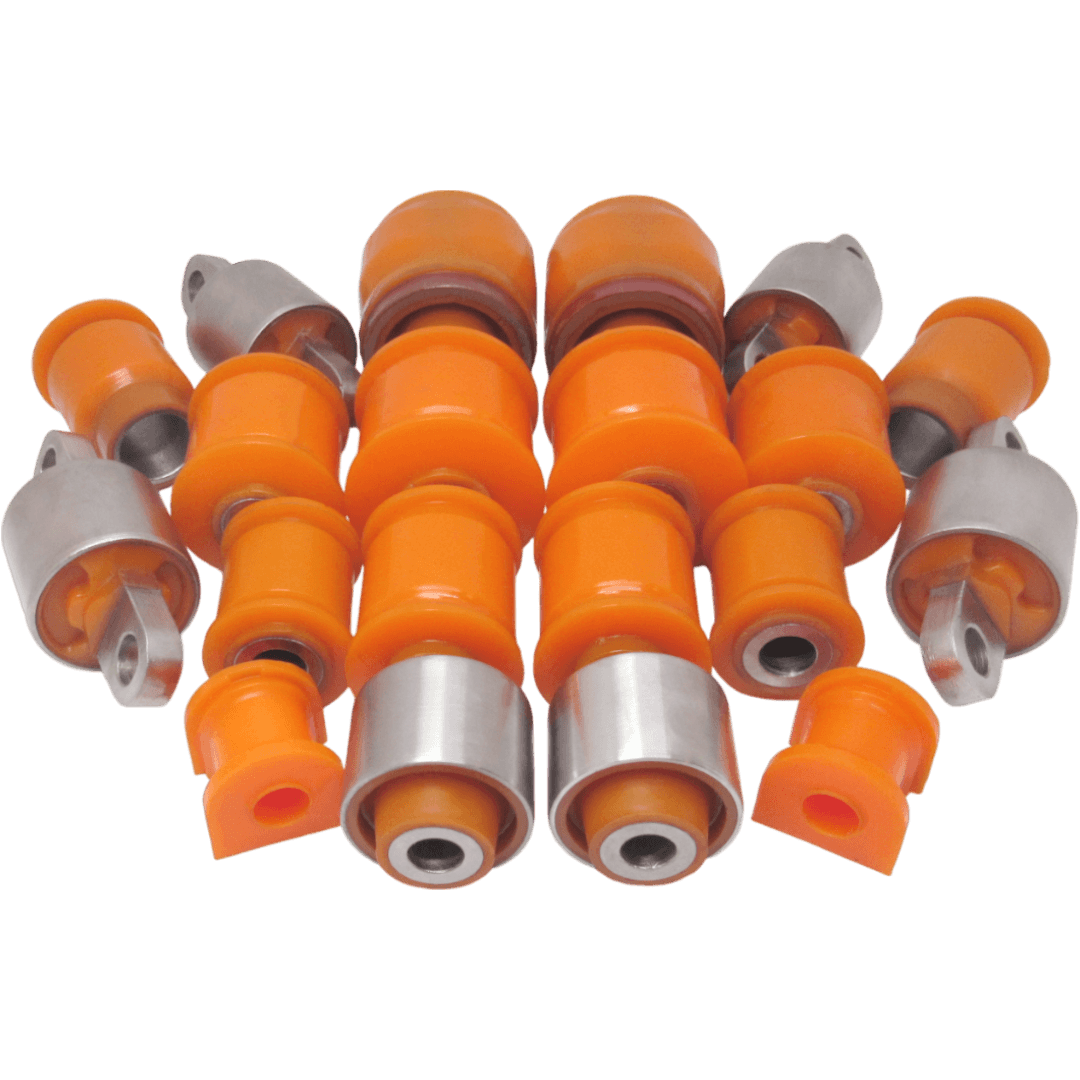 Polyurethane front and rear suspension kit Mazda Xedos 9 1993-2000: T00134710, MZAB042, T00134D00B, T00134D00, MZAB044, T06034D00A, T001-28-D00B, T001-28-D00, T001-28-D00A, 0525-X9UP, T001-34-D00A, T0013442YB, MZAB045Z, T0013442YC, MZAB045RUB, T00134460A, T00134460B, T00134460C, MZAB043, T00128200A, T00128200, TA01-28-200, TA01-28-200A: TA0128200A, T00128710, PSE10359, 00395356, MZAB047, T001-28-710, MZAB-047, T00128460, MZAB046, PSE10360, T001-28-460, MZAB-046, T001-28-460, T001-28-600, T001-28-600A, T00128156, T001-28-156A wholesale from PolyPro.