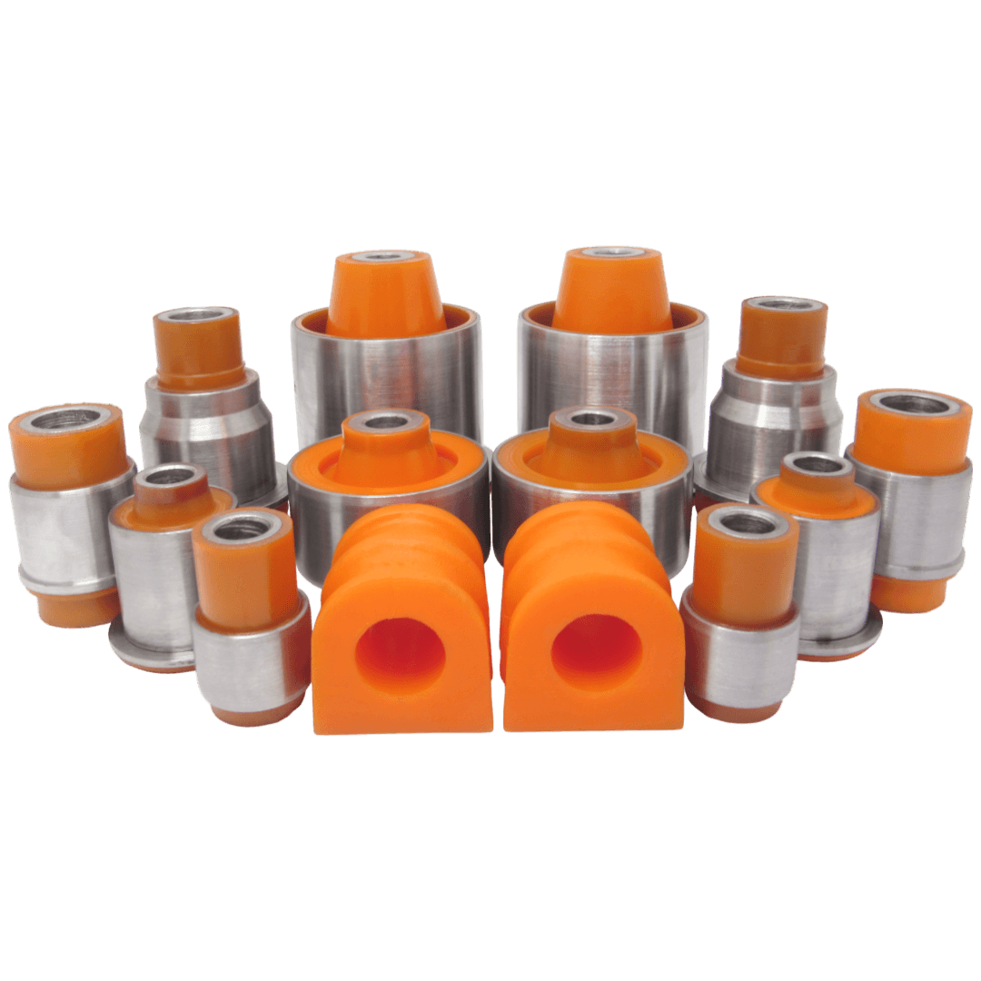 Polyurethane front and rear suspension kit Renault Scenic 2003-2009: 7701059966, 54 50 468 17R, 54 50 485 06R, 54 50 499 68R, 86 60 005 377, 8200586567, 82005-86567, 8200242025, 820 024 20 25, 8200586564, 8200586561, 16146100007, 54 50 030 37R, 54 50 177 75R, 82 00 586 567, 82 00 242 025, 82 00 586 564, 82 00 586 561, 16146100007, 16-14 610 0007, 54500-BC41A, 54501-EW000, 54500-EW000, 54501-BC42A, 82 00 586 567, 86 60 005 381, 86 60 005 380, 82 00 586 561, 54500-BC42A, 54500-AX600, 82 00 298 455, 82 00 679 067, 82 00 679 063, 82 00 298 454, 401604793R, 8200586570, 8200586561, 8200041166, 820 058 65 70, 820 058 65 61, 820 004 11 66, 82005-86570, 82005-86561, 82000-41166, 545001FU0A, 545001FU0B, 545001JY0A, 54500AX000, 54501AX000, 54570AX600, 8200346942, NAB134, 82 00 586 570, 82 00 586 561, 82 00 041 166, 54500-1FU0A, 54500-1FU0B, 54500-1JY0A, 54500-AX000, 54501-AX000, 54570-AX600, 82 00 346 942, NAB-134, 54500-ED00A, 54501-ED00A, 54500-JX31A, 54501-JX31A, 54500-JG00B, 54501-JG000, 54501-1KA0A, 82003-46942, 82 00 346 941, 54 50 042 69R, 60 01 547 519, 82 00 744 092, 54501-BB00A, 54500-1KA0A, 54500-EN001, 54501-JG00B, 54501-JD000, 54500-JG00A, 54500-ET000, 54500-BB00A, 54501-JG00A, 54501-ET000, 54500-JG000, 54500-1KA1B, 54500-BR30A, 54500-1KA0B, 54500-JD000, 54501-BR30A, 82 00 255 760, 82 00 682 459, 54500-AX00B, 54500-AX00A, 54500-AX00E, 54500-8Y50B, 54501-AX00B, 54501-AX00C, A 415 332 09 00, 82 00 361 269, 82 00 361 270, NAB115KIT, 8200197453, 8200197452, 54525EL000, 54525AX001, 54525AX002, 54525ED001, 54524EL000, 54524AX001, 54524AX600, 54524BC01A, 54524ED001, 54524ED50A, 54524ED50B, 8200127321, 54525AX600, 54525BC01A, 54525ED500, 54525ED50A, 8200127324, 82001-27321, 82001-27324, 82001-97452, 82001-97453, 8200275524, 54400-4AT0A, 544004AT0A, 54400EN000, 54400EN00A, 54400EN01A, 8200742904, RNABM2, 82 00 275 524, 54400-EN000, 54400-EN00A, 54400-EN01A, 82 00 742 904, RNAB-M2, NAB-Z12R, 54400-EW00B, 8200500491, 82 00 181 920, 82 00 275 525, 82 00 503 491, 82 00 742 907, 82 00 742 906, 54400-EM30A, 54400-AX001, 54400-JX30A, 54400-JX01A, 54400-4MD5A, 54400-ED511, 54400-JJ40A, 54400-JX00A, 54400-EM30B, 54400-AX002, 54400-BC12A, 54400-ED000, 54400-BC10A, 54400-BC11A, 544003U801, 54400EL00A, 54400-EW000, 54400-ED501, 54400-EE500, ZRZ-RE-003, 82 00 475 469, 82 00 371 332, 82 00 766 078, 82 00 766 079, 82 00 766 085, 54400-9U22A, 54400-9U21A, 54400-9U000, 54400-9U23A, 54400-AX602, 82002-75524, 82007-42904, 54400-3U800, 54400-EL00B, 54400-EM30C, 48 08 000 03R, 82 00 589 986, 55 04 453 44R, A 415 352 08 00, 55 04 409 23R, 82 00 380 965, 77 01 479 190 wholesale from PolyPro.