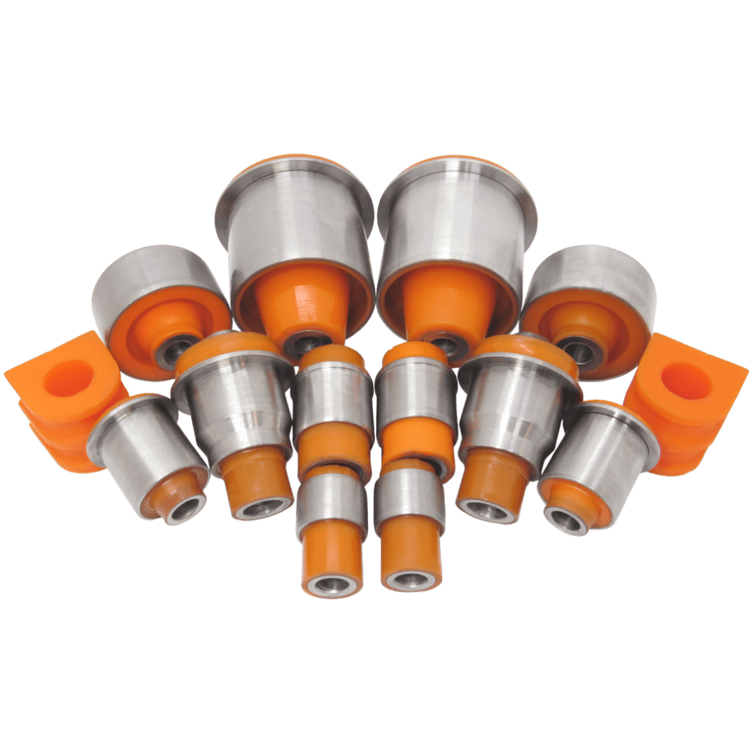 Polyurethane front and rear suspension kit Renault Scenic 2003-2009: 7701059966, 54 50 468 17R, 54 50 485 06R, 54 50 499 68R, 86 60 005 377, 8200586567, 82005-86567, 8200242025, 820 024 20 25, 8200586564, 8200586561, 16146100007, 54 50 030 37R, 54 50 177 75R, 82 00 586 567, 82 00 242 025, 82 00 586 564, 82 00 586 561, 16146100007, 16-14 610 0007, 54500-BC41A, 54501-EW000, 54500-EW000, 54501-BC42A, 82 00 586 567, 86 60 005 381, 86 60 005 380, 82 00 586 561, 54500-BC42A, 54500-AX600, 82 00 298 455, 82 00 679 067, 82 00 679 063, 82 00 298 454, 401604793R, 8200586570, 8200586561, 8200041166, 820 058 65 70, 820 058 65 61, 820 004 11 66, 82005-86570, 82005-86561, 82000-41166, 545001FU0A, 545001FU0B, 545001JY0A, 54500AX000, 54501AX000, 54570AX600, 8200346942, NAB134, 82 00 586 570, 82 00 586 561, 82 00 041 166, 54500-1FU0A, 54500-1FU0B, 54500-1JY0A, 54500-AX000, 54501-AX000, 54570-AX600, 82 00 346 942, NAB-134, 54500-ED00A, 54501-ED00A, 54500-JX31A, 54501-JX31A, 54500-JG00B, 54501-JG000, 54501-1KA0A, 82003-46942, 82 00 346 941, 54 50 042 69R, 60 01 547 519, 82 00 744 092, 54501-BB00A, 54500-1KA0A, 54500-EN001, 54501-JG00B, 54501-JD000, 54500-JG00A, 54500-ET000, 54500-BB00A, 54501-JG00A, 54501-ET000, 54500-JG000, 54500-1KA1B, 54500-BR30A, 54500-1KA0B, 54500-JD000, 54501-BR30A, 82 00 255 760, 82 00 682 459, 54500-AX00B, 54500-AX00A, 54500-AX00E, 54500-8Y50B, 54501-AX00B, 54501-AX00C, A 415 332 09 00, 82 00 361 269, 82 00 361 270, NAB115KIT, 8200197453, 8200197452, 54525EL000, 54525AX001, 54525AX002, 54525ED001, 54524EL000, 54524AX001, 54524AX600, 54524BC01A, 54524ED001, 54524ED50A, 54524ED50B, 8200127321, 54525AX600, 54525BC01A, 54525ED500, 54525ED50A, 8200127324, 82001-27321, 82001-27324, 82001-97452, 82001-97453, 8200275524, 54400-4AT0A, 544004AT0A, 54400EN000, 54400EN00A, 54400EN01A, 8200742904, RNABM2, 82 00 275 524, 54400-EN000, 54400-EN00A, 54400-EN01A, 82 00 742 904, RNAB-M2, NAB-Z12R, 54400-EW00B, 8200500491, 82 00 181 920, 82 00 275 525, 82 00 503 491, 82 00 742 907, 82 00 742 906, 54400-EM30A, 54400-AX001, 54400-JX30A, 54400-JX01A, 54400-4MD5A, 54400-ED511, 54400-JJ40A, 54400-JX00A, 54400-EM30B, 54400-AX002, 54400-BC12A, 54400-ED000, 54400-BC10A, 54400-BC11A, 544003U801, 54400EL00A, 54400-EW000, 54400-ED501, 54400-EE500, ZRZ-RE-003, 82 00 475 469, 82 00 371 332, 82 00 766 078, 82 00 766 079, 82 00 766 085, 54400-9U22A, 54400-9U21A, 54400-9U000, 54400-9U23A, 54400-AX602, 82002-75524, 82007-42904, 54400-3U800, 54400-EL00B, 54400-EM30C, 48 08 000 03R, 82 00 589 986, 55 04 453 44R, A 415 352 08 00, 55 04 409 23R, 82 00 380 965, 77 01 479 190 wholesale from PolyPro.