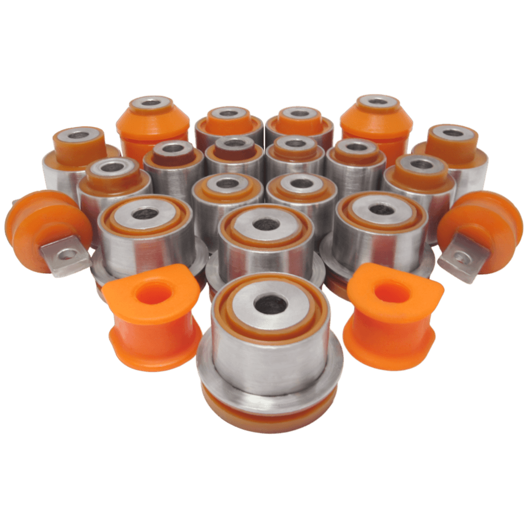 Polyurethane rear suspension kit Audi A4 2000-2004: 8E0 505 465 AF, ADAB007, 3R0505323, 3R0505324, 4F0505323K, 4F0505323L, 8E0501541K, 8E0501541S, 8E0505323M, 8E0505324M, 4F0 505 323 E, 4F0 505 323 H, 8E0 501 541 Q, 4F0 501 541, ADAB003, 4F0505311D, 4F0505311M, 4F0505312D, 4F0505312M, 8E0505311AE, 8E0505311AF, 8E0505311T, 8E0505312AE, 8E0505312AF, 8E0505312T, 8E0 505 203 D, 8E0 505 311 AC, 8E0 505 311 S, 8E0 505 312 AC, 8E0 505 312 S, 8E0 501 541 S, 4F0 505 312 L, 4F0 505 311 L, 4F0505311H, 8E0 505 203C, 8E0505311AB, 8E0 505 311 AD, 8E0 505 312 AB, 8E0 505 312 AD, ADAB002, 4F0505311D, 4F0505311M, 4F0505312D, 4F0505312M, 8E0505311AE, 8E0505311AF, 8E0505311T, 8E0505312AE, 8E0505312AF, 8E0505312T, 4F0505312H, ADAB006, 8E0505203C, 8E0505203D, 8E0505311AC, 8E0505311S, 8E0505311T, 8E0505312AC, 8E0505312S, 8E0505312T, ADAB-006, 8E0 505 311 AC, 8E0 505 311 S, 8E0 505 311 T, 8E0 505 312 AC, 8E0 505 312 S, 8E0 505 312 T, ADAB001, 4F0505311D, 4F0505311M, 4F0505312D, 4F0505312M, 8E0505311AE, 8E0505311AF, 8E0505311T, 8E0505312AE, 8E0505312AF, 8E0505312T, ADAB004, 4F0501529C, 4F0501529E, 8E0501529K, 8E0501529P, BJS7-28-430, 8E0 501 529 G, B45A-28-430, ADAB-005, B45A28430, BJS728430, 4F0501529C, 4F0501529E, 8E0501529K, 8E0501529P, ADAB005, 4F0 501 529 C, 4F0 501 529 E, 8E0 501 529 K, 8E0 501 529 P, 4B0511327, 8A0 511 327 B, 8D0511327C, 8E0 511 327 A wholesale from PolyPro.