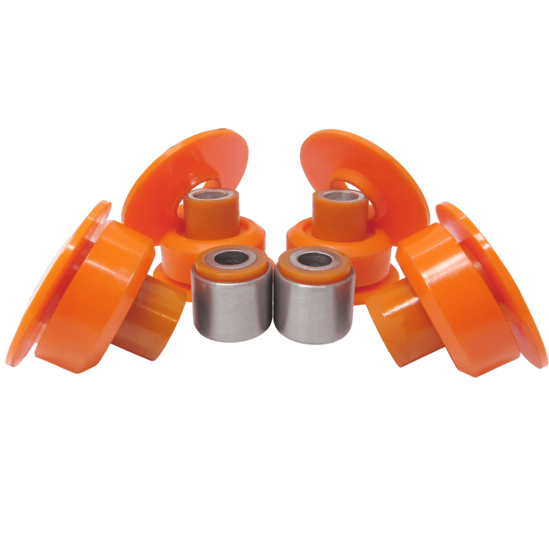 Polyurethane bushings front subframe kit Mitsubishi Eclipse 1995-1999: MR244103, J45017AYMT, MAB-4EA3, 0401-4EA3, PSE10249, 87-72050-SX, YF23005, MB949518, MB303626, J45017CYMT, 0401-3EA3, M2512FB, MAB-3EA3, PSE11159, MB871921, J45017BYMT, PSE10248, MAB-013, MB870742, MAB-5EA3, YF23027, MB871921, J45017BYMT, PSE10248, MAB-013, MAB-5EA3, MB 870742 wholesale from PolyPro.