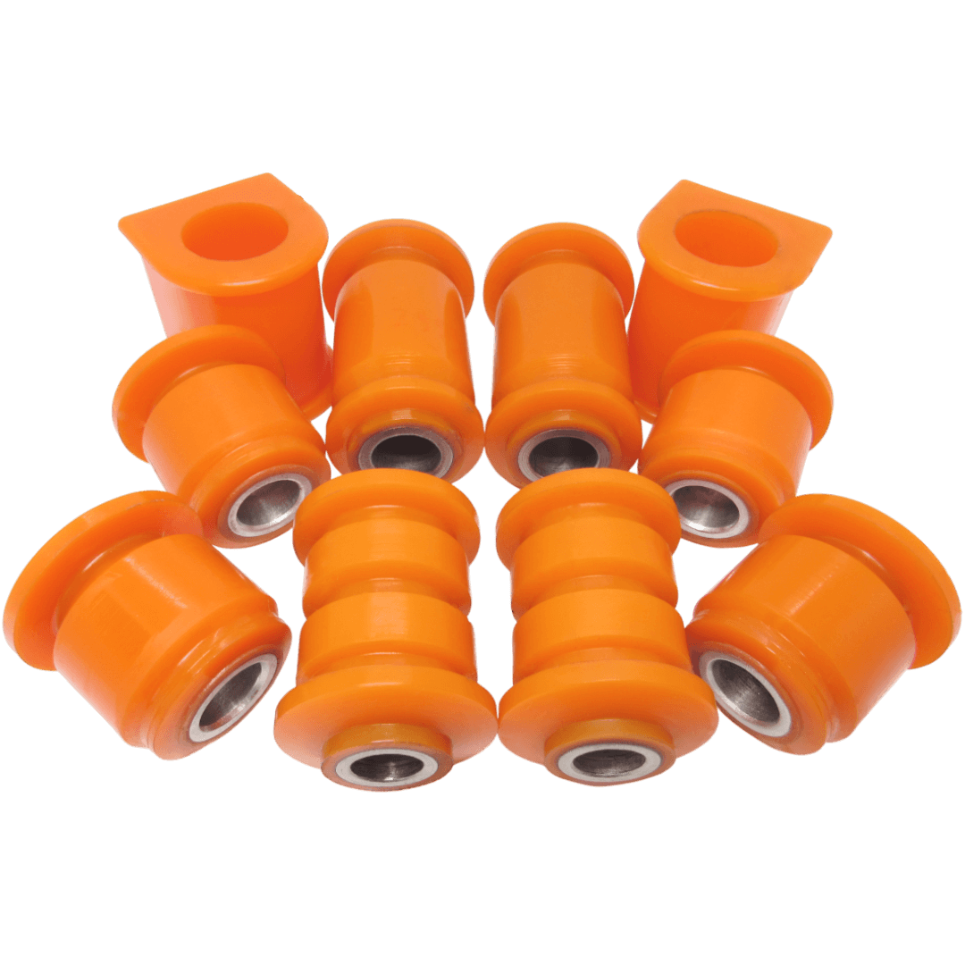 Polyurethane front suspension kit Ssang Yong Musso 1993-2005: 4455005000, 4455005001, 4063605001, 4449005001, 4449005000, 4571205000, 6313230385 wholesale from PolyPro.