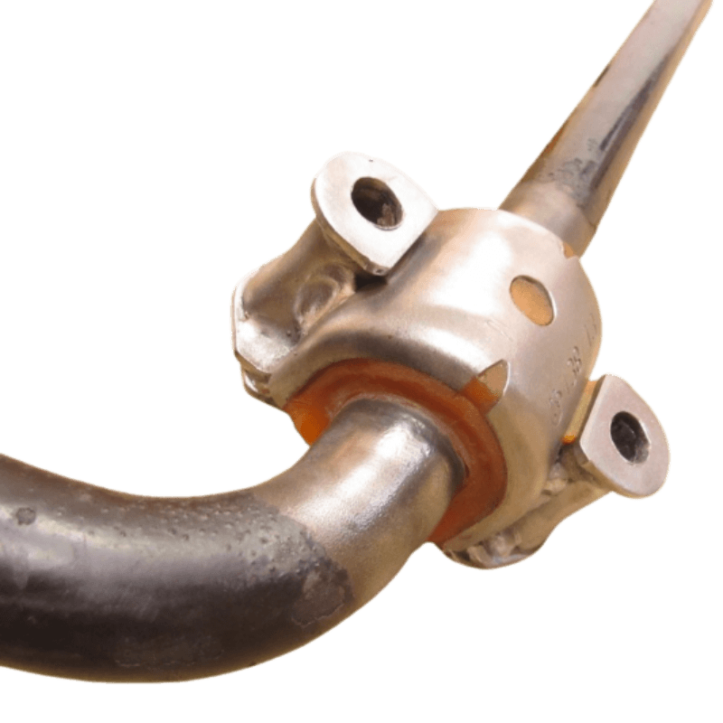 Front stabilizer Mercedes-Benz 204 2007-2014 bushings WELDED into stabilizer: A2043232065, A 204 323 20 65 wholesale from PolyPro.