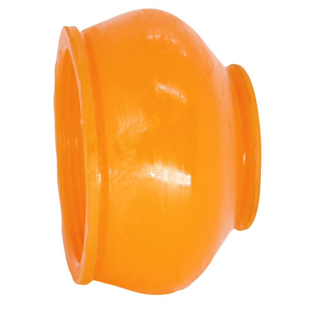 Polyurethane ball bearing boot for spring ring d18*D35, L29 single-stage: 18x35x29 wholesale from PolyPro.