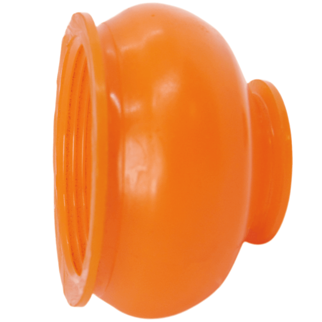 Polyurethane ball bearing boot for spring ring d16*D33, L27 single-stage: 16x33x27 wholesale from PolyPro.