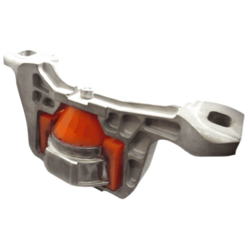 Поліуретанова подушка двигуна права Ford Focus 2004-2011 1.6L; 1.8L; 2.0L: 00221651, 307396, 5N616F012B, 5N616F012R, 5N616F012T, 326B22, 326B40, 61090716 оптом від PolyPro.