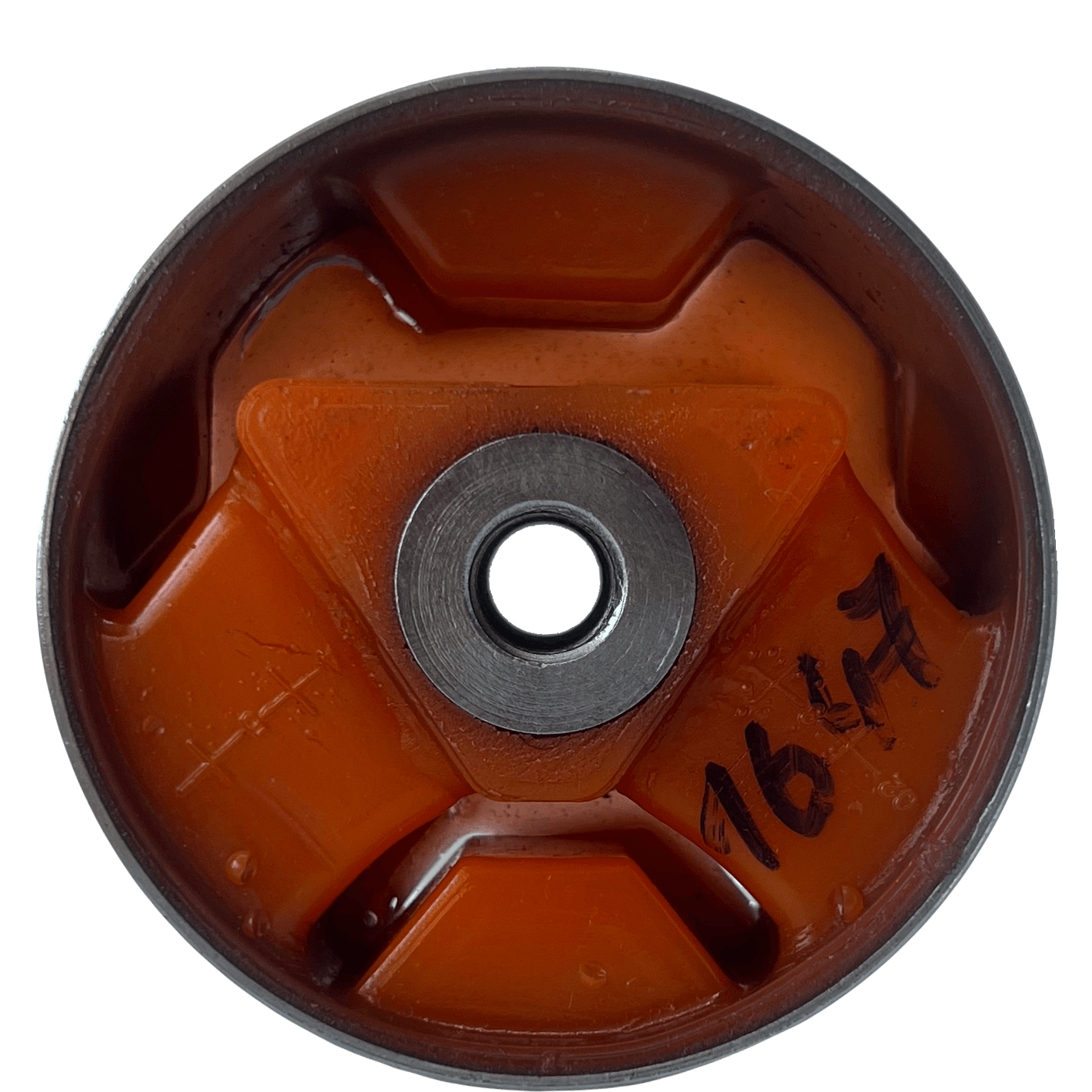 Polyurethane front engine mount Chevrolet Evanda 2000-2006 REPLACEABLE BUSHING: 96447054 wholesale from PolyPro.