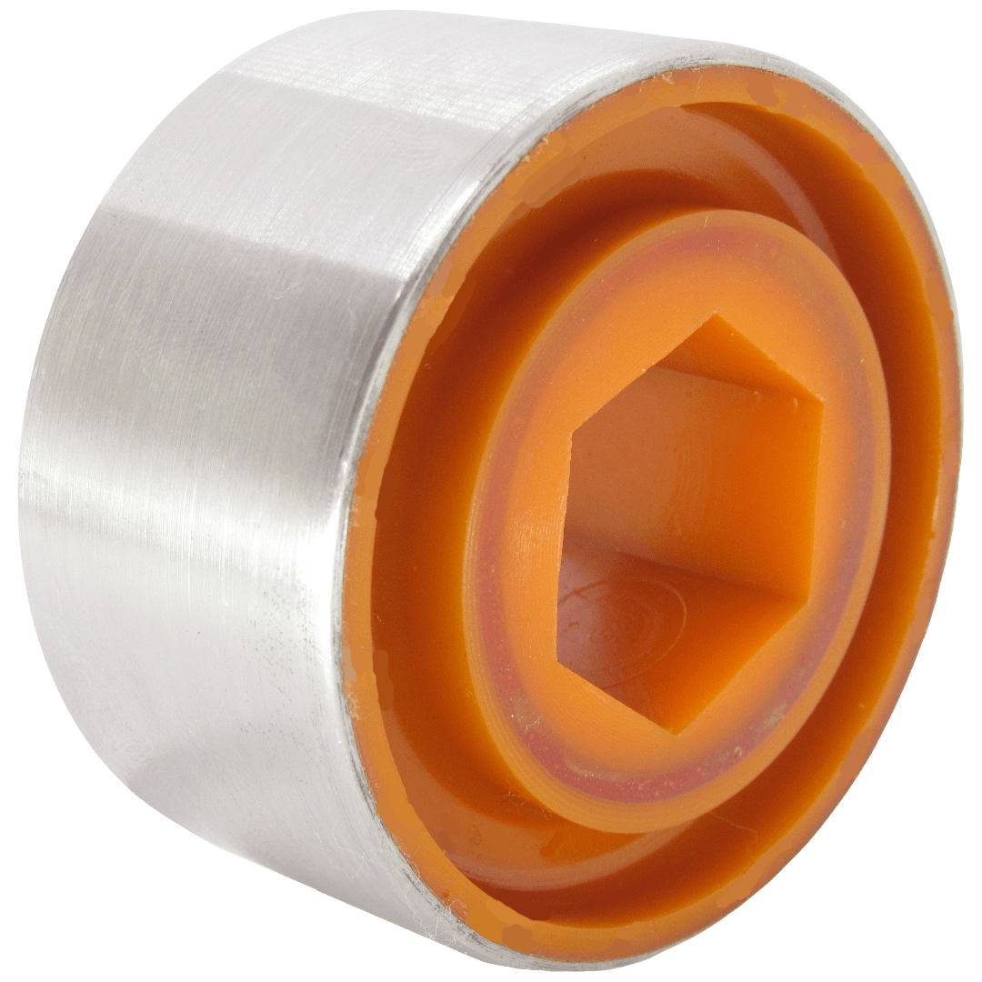 Polyurethane rear bushing of the lower front arm Rover 75 1998-2005: 4440200500, RBX101771, RBX101770 wholesale from PolyPro.