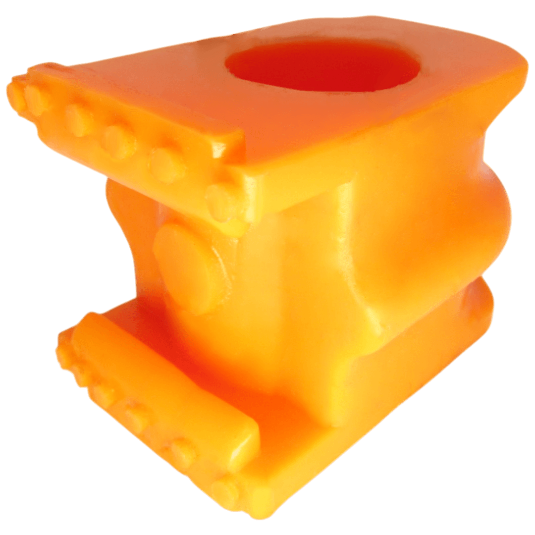 Polyurethane rear stabilizer bushing Nissan X-Trail 2021-: MSB-GM4WR, MSBGM4WR, 56230W030P, 4156A160, 56243-6RS2A, 562436RS2A, 56243-6RS2B, 562436RS2B, 56243-6UR0A, 562436UR0A, 56243-5MP0A, 562435MP0A wholesale from PolyPro.