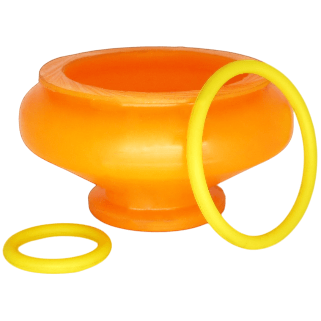 Polyurethane boot of the ball support of the front upper arm Mercedes-Benz 210 1995-2002: A 210 330 22 07, A 202 330 48 07, A 210 330 25 07, A 208 330 04 07, A 210 330 48 07, A 210 330 23 07, A2103302207, A2023304807, A2103302507, A2083300407, A2103304807, A2103302307, 6 160 988, 6160988, 5 021 415, 5021415 wholesale from PolyPro.