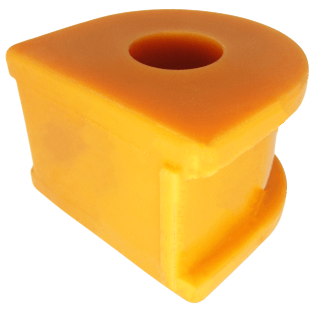Polyurethane front stabilizer bushing Land Rover Defender 1983-2016: LRSB-DEFF, LRSBDEFF, NTC6828 wholesale from PolyPro.
