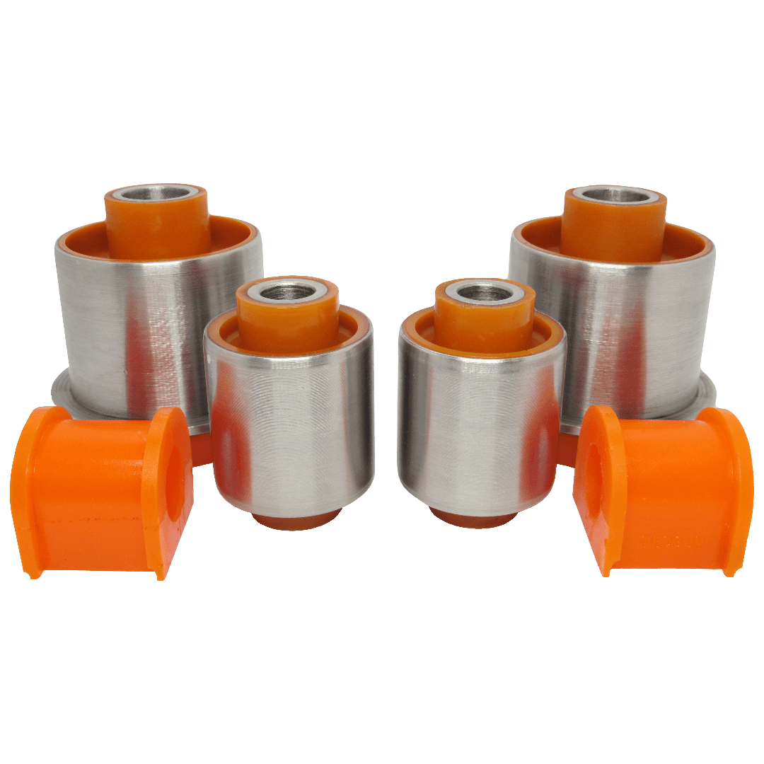 Polyurethane front suspension kit Land Rover Freelander 1997-2006: RBX101160, RBX101790, RBX101780, ANR6109, RBX101240, LRSBFLIF, LRSB-FLIF, RBX000010 wholesale from PolyPro.