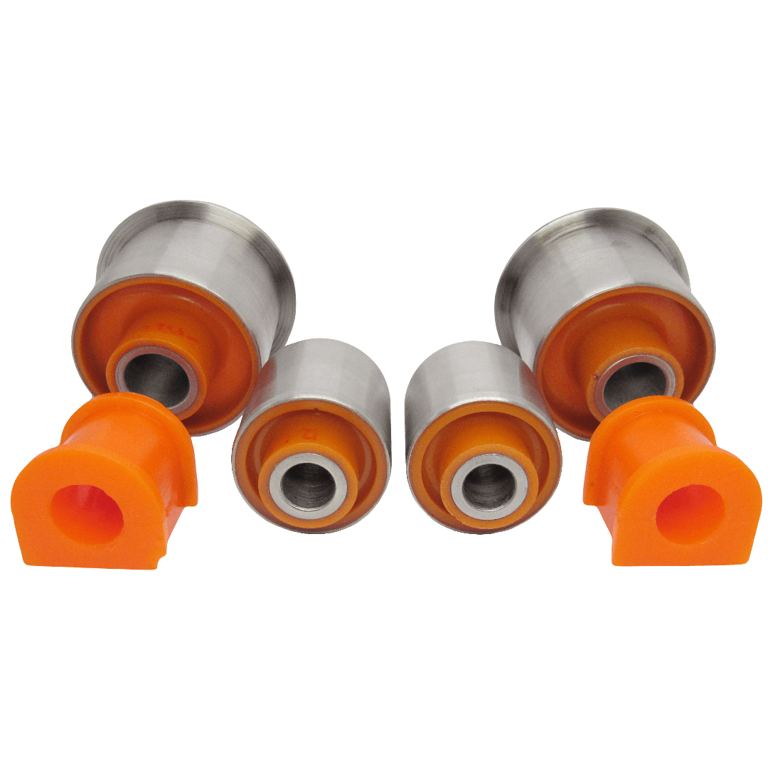 Polyurethane front suspension kit Land Rover Freelander 1997-2006: RBX101160, RBX101790, RBX101780, ANR6109, RBX101240, LRSBFLIF, LRSB-FLIF, RBX000010 wholesale from PolyPro.
