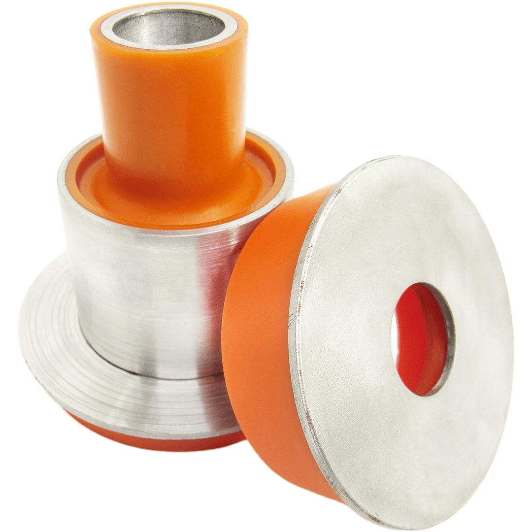 Photo: Polyurethane bushing front subframe front Byd Han 2020-: S6-2810200A, S62810200A, HCE-2810010E, HCE2810010E, S6-2810300A, S62810300A. Polyurethane bushing front subframe front Byd Han 2020-: S6-2810200A, S62810200A, HCE-2810010E, HCE2810010E, S6-2810300A, S62810300A wholesale from PolyPro.
