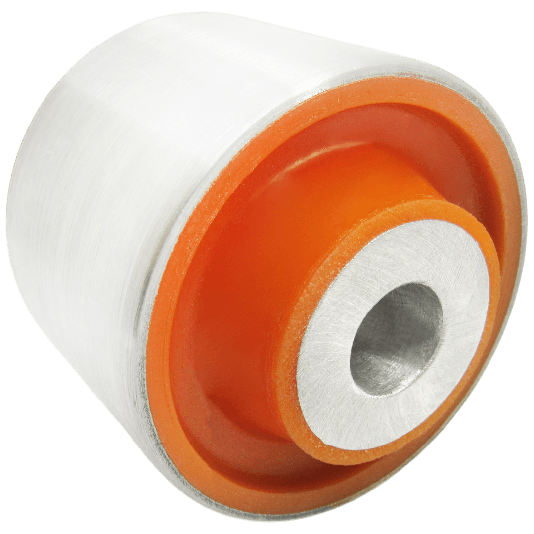 Polyurethane bushing rear under-spring arm internal Fisker Ocean 2022-2024: FM2920200384A, FM2920200384, FM2920200382A, FM2920200382 wholesale from PolyPro.