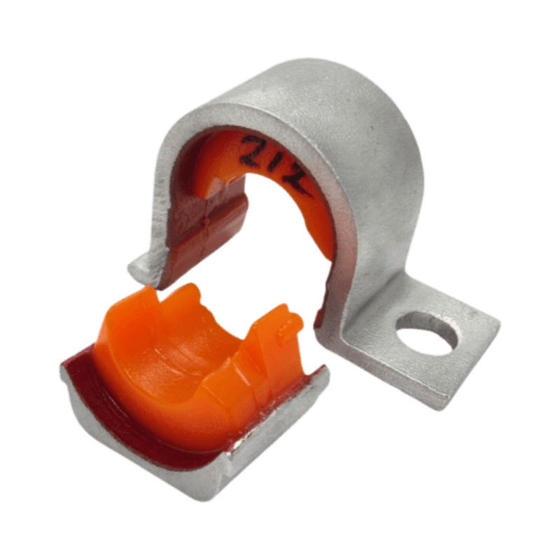Polyurethane bushing front stabilizer Volvo S40 1996-2004: 30620989, 272460, 30887385, 30864687, 30620990, 30620989, 945444, 30623966, 30810401 wholesale from PolyPro.
