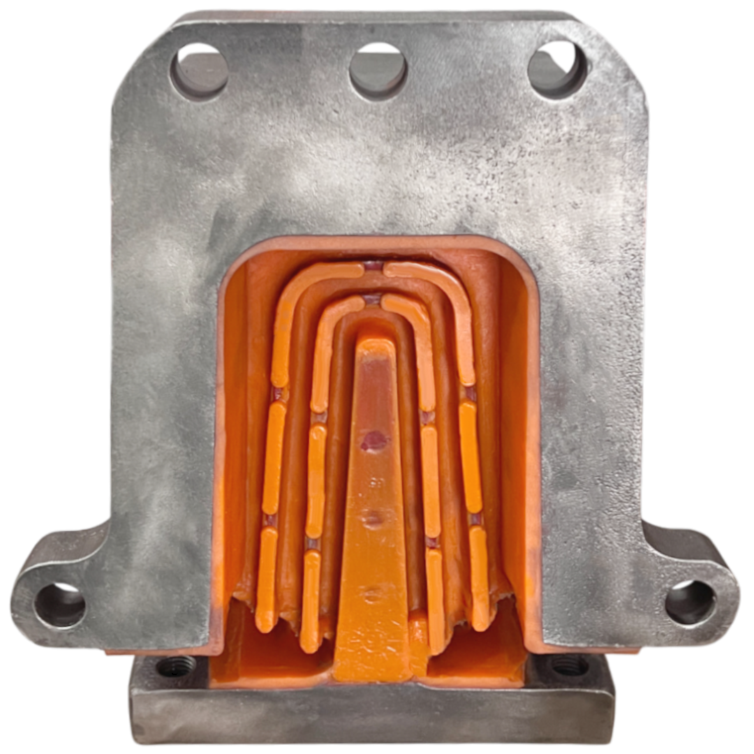 Поліуретанова задня подушка гусеничного катка трактора Case Quadtrac 550 РЕКОНСТРУКЦІЯ ВАШОЇ