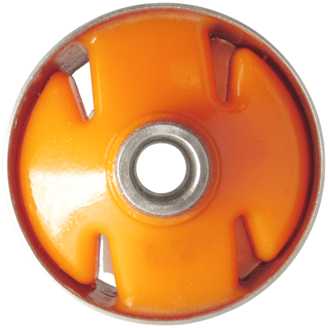 Polyurethane engine mount front Mitsubishi Eclipse 2005-2012 2.4L REPLACEABLE BUSHING: MR589152, MR589154, MM-DJ1FR, MMDJ1FR wholesale from PolyPro.