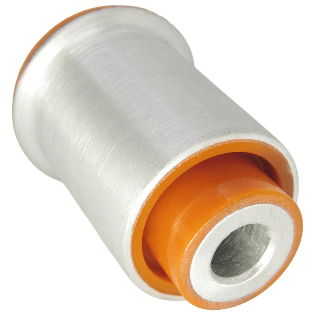 Polyurethane bushing front arm front Chevrolet Aveo 2002-2011: CHAB-023, CHAB023, 95281651, 95281652, 95190870, 95476895, 95017035, 95017036, 95940539, 95940540, 95031913, 95031914, 1024-T300LH, 1024-T300RH, 1024T300RH, 1024T300LH wholesale from PolyPro.
