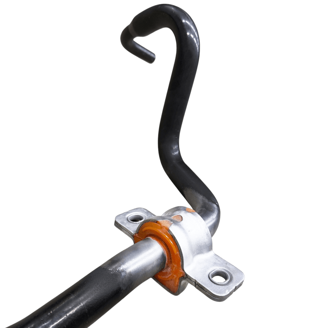 Photo: Front stabilizer Mercedes-Benz V295 2015- bushings WELDED into stabilizer: A 295 323 07 00, A2953230700. Front stabilizer Mercedes-Benz V295 2015- bushings WELDED into stabilizer: A 295 323 07 00, A2953230700 wholesale from PolyPro.