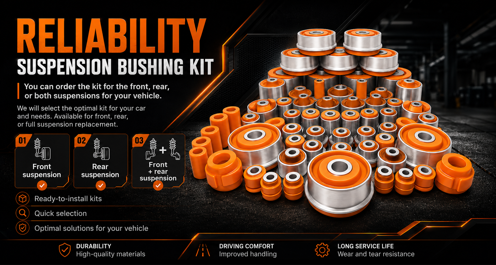 Polyurethane Suspension Bushing Kits by PolyPro &mdash; photo 1
