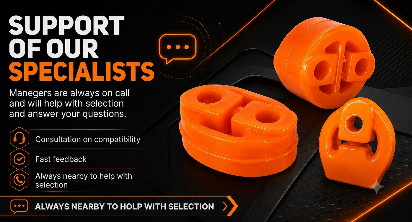 Exhaust Hangers & Mounts by PolyPro — photo 3