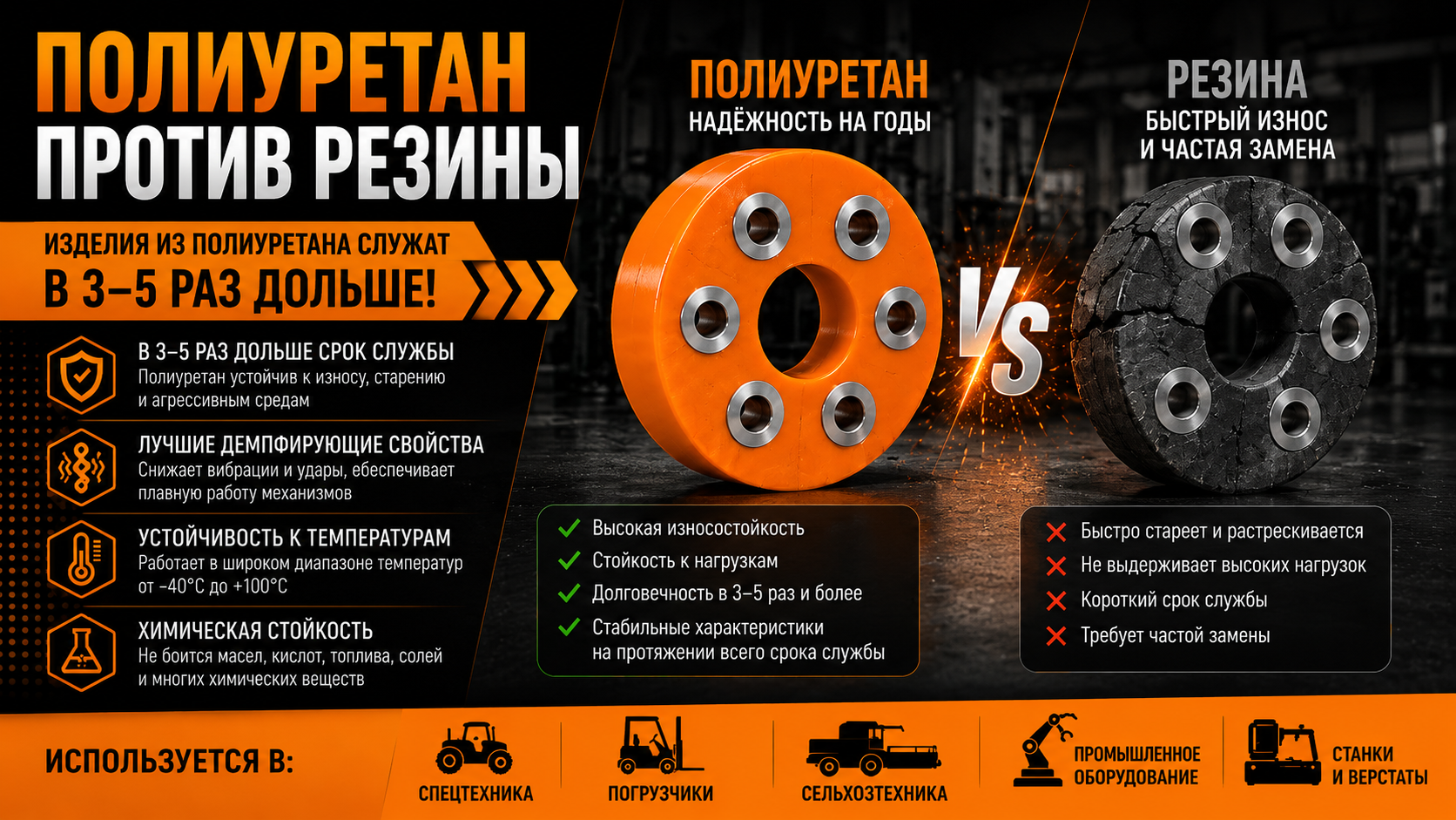 Эластичная муфта карданного вала PolyPro &mdash; фото 4
