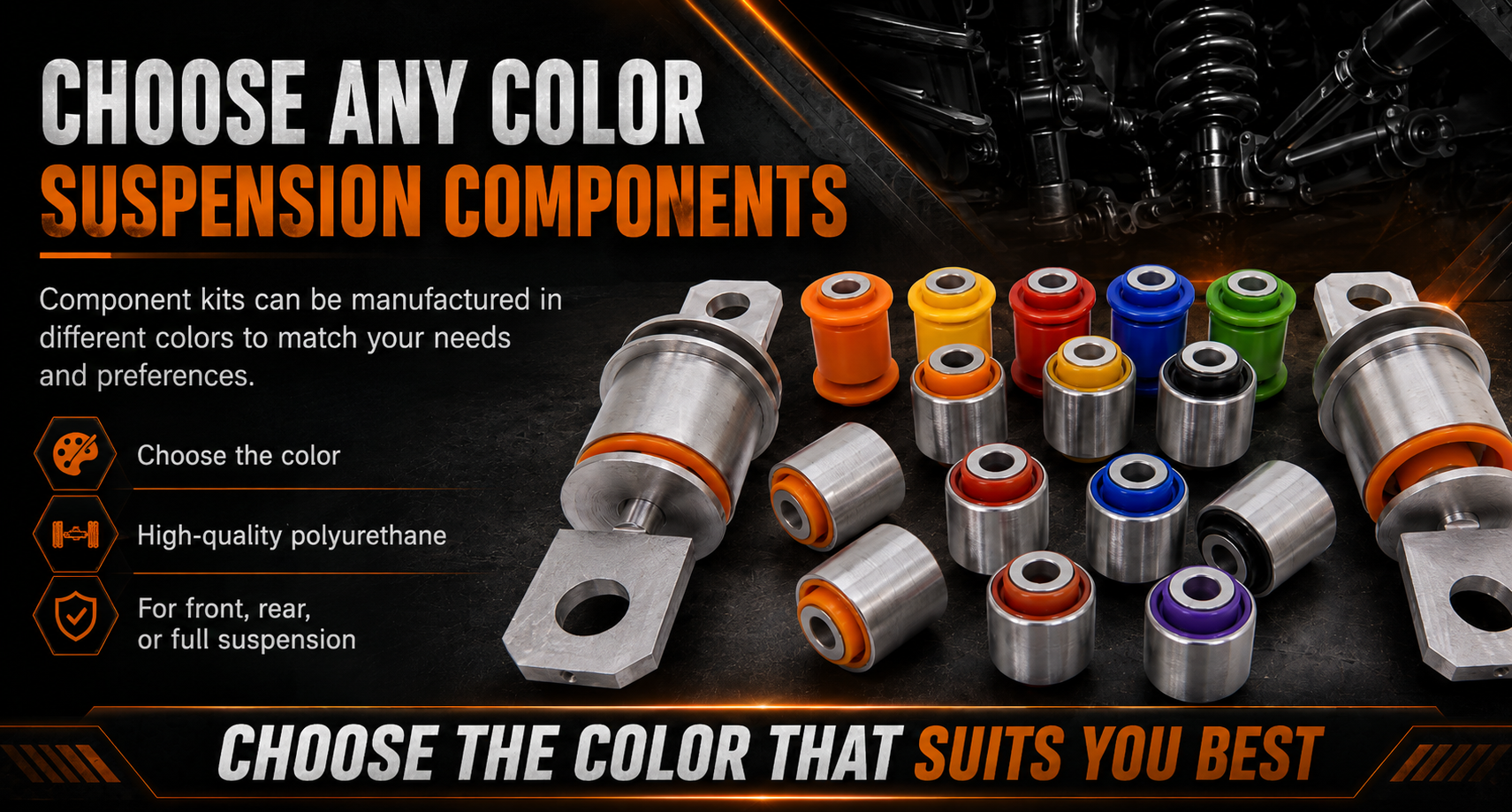 Polyurethane Suspension Bushing Kits by PolyPro &mdash; photo 4