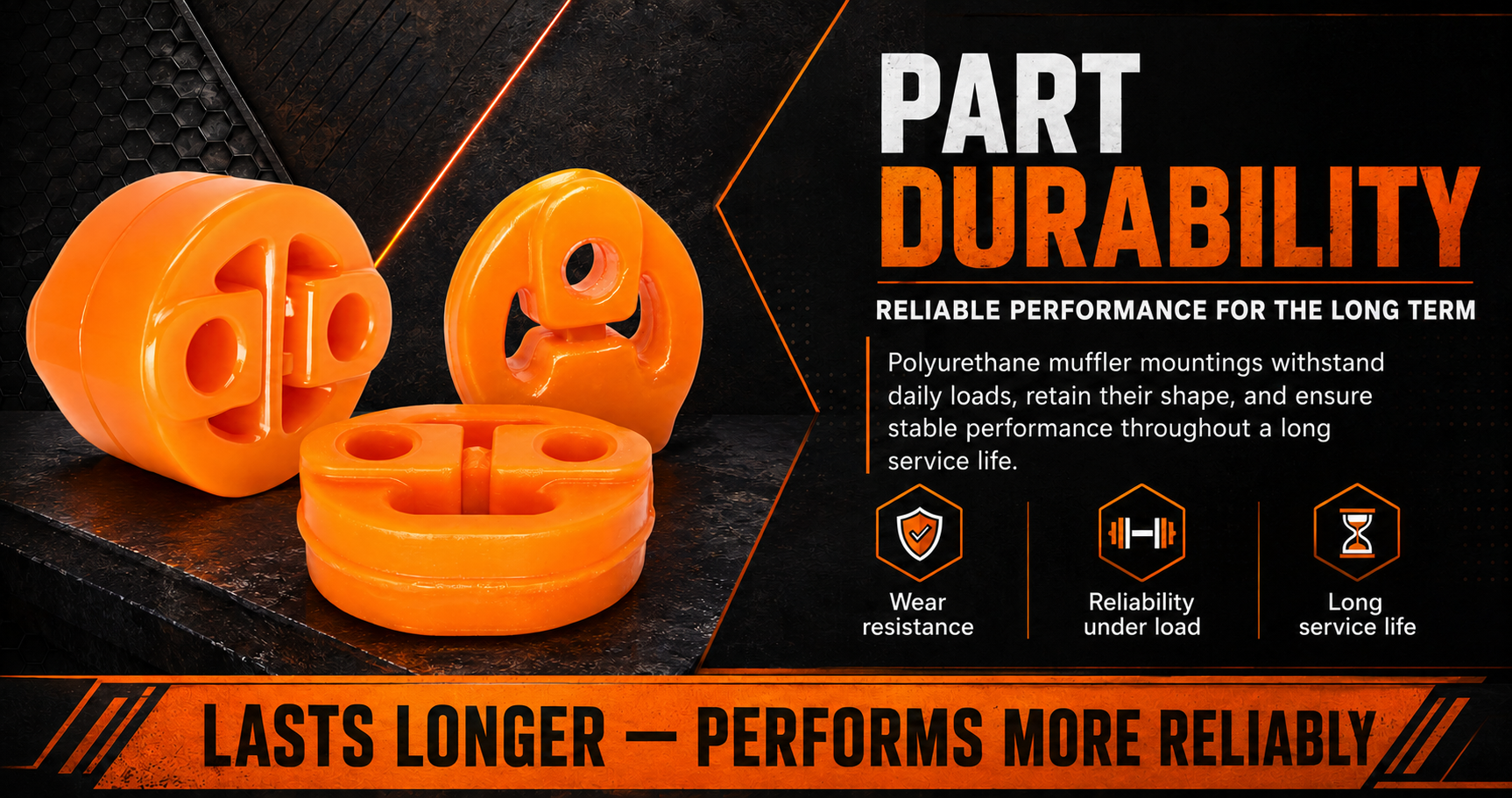Exhaust Hangers & Mounts by PolyPro — photo 4