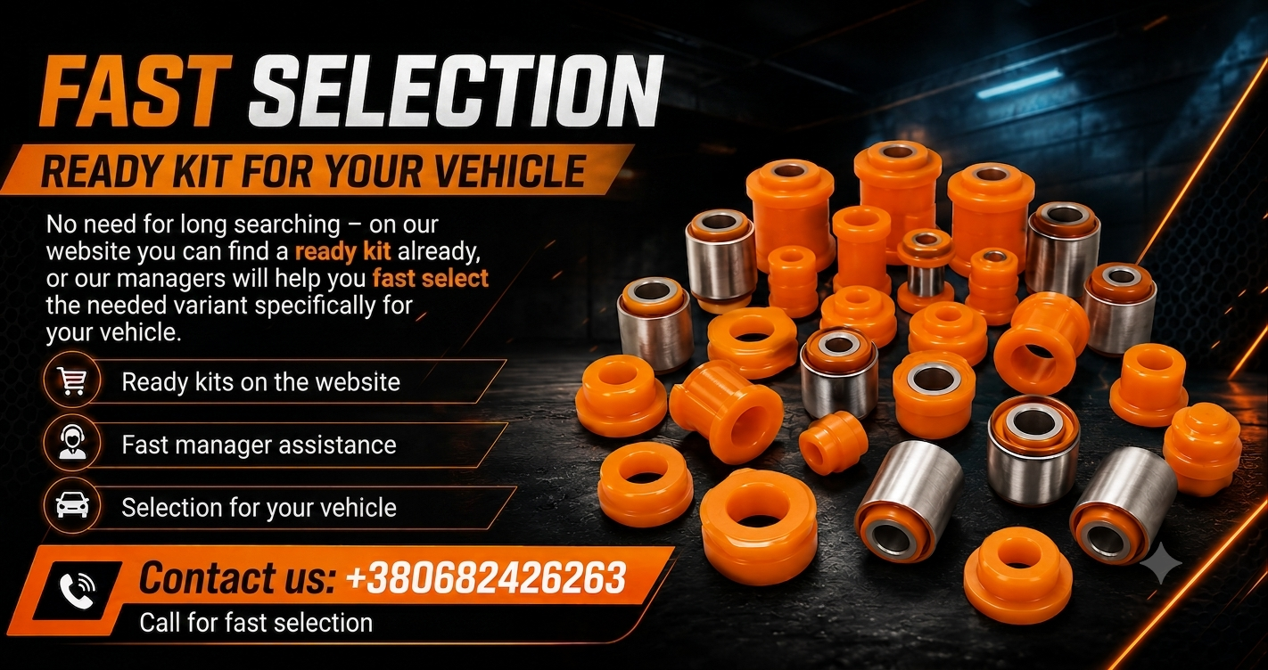 Polyurethane Suspension Bushing Kits by PolyPro &mdash; photo 5
